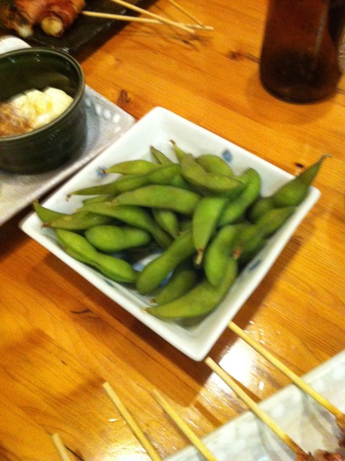 Edama... meh. Edamame. Nothing special. Even in Tokyo.